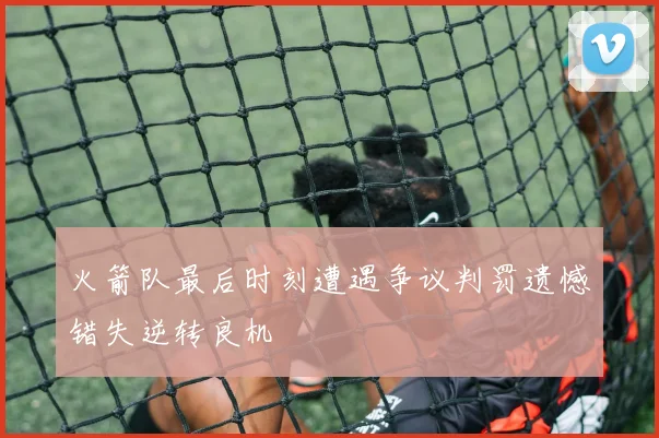 火箭队最后时刻遭遇争议判罚遗憾错失逆转良机